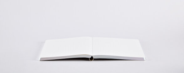 Nuuna Notizbuch Fluid Chrome S Räumungsverkauf