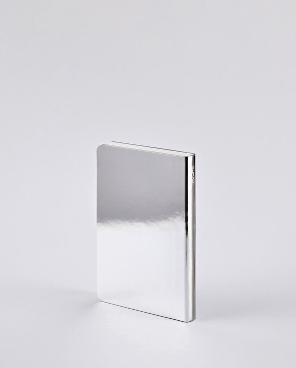 Nuuna Notizbuch Shiny Starlet S Silber Kauf eins, bekomm eins gratis