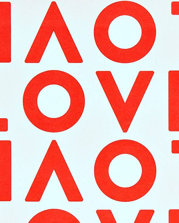 Nuuna Notizbuch Graphic S Love Zeitbegrenzte Promotion
