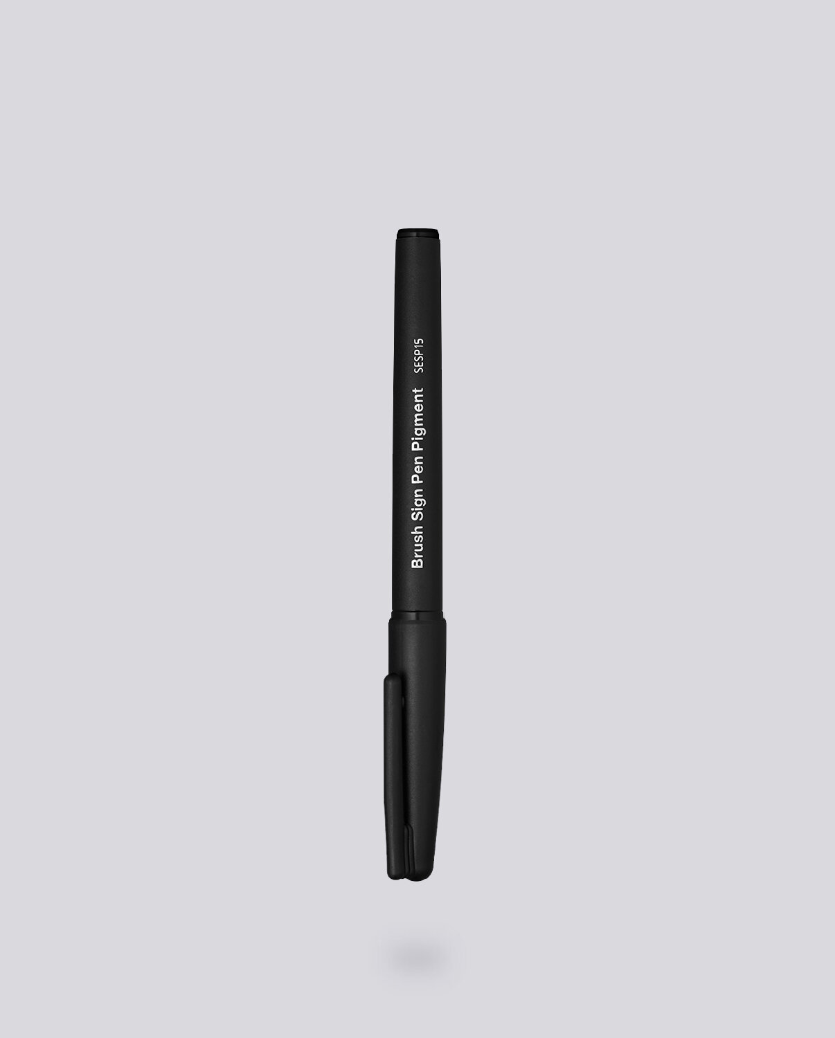 Nuuna Brush Sign Pen Faserschreiber Pentel Pigment SESP15-AX Schwarz im Angebot
