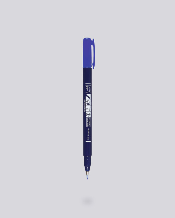 Nuuna Fudenosuke Brush Pen Tombow Blau Versandkostenfrei