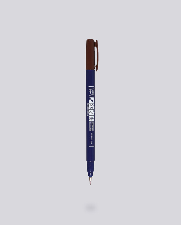 Nuuna Fudenosuke Brush Pen Tombow Braun Großer Ausverkauf