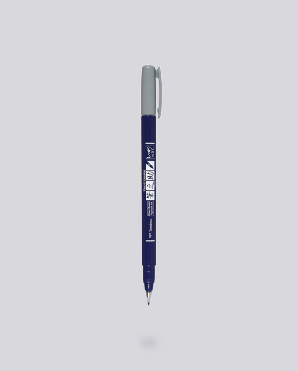 Nuuna Fudenosuke Brush Pen Tombow Grau Begrenztes Angebot