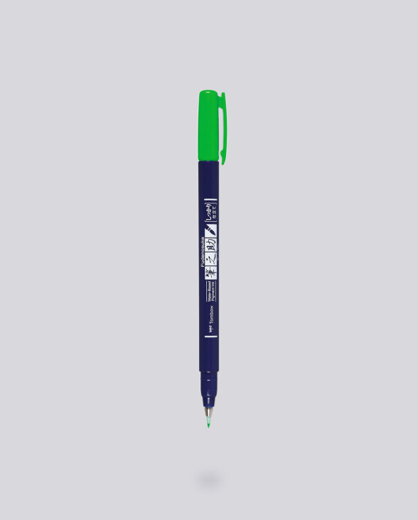 Nuuna Fudenosuke Brush Pen Tombow Grün Online Shopping