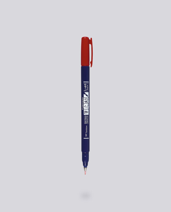 Nuuna Fudenosuke Brush Pen Tombow Rot Black Friday