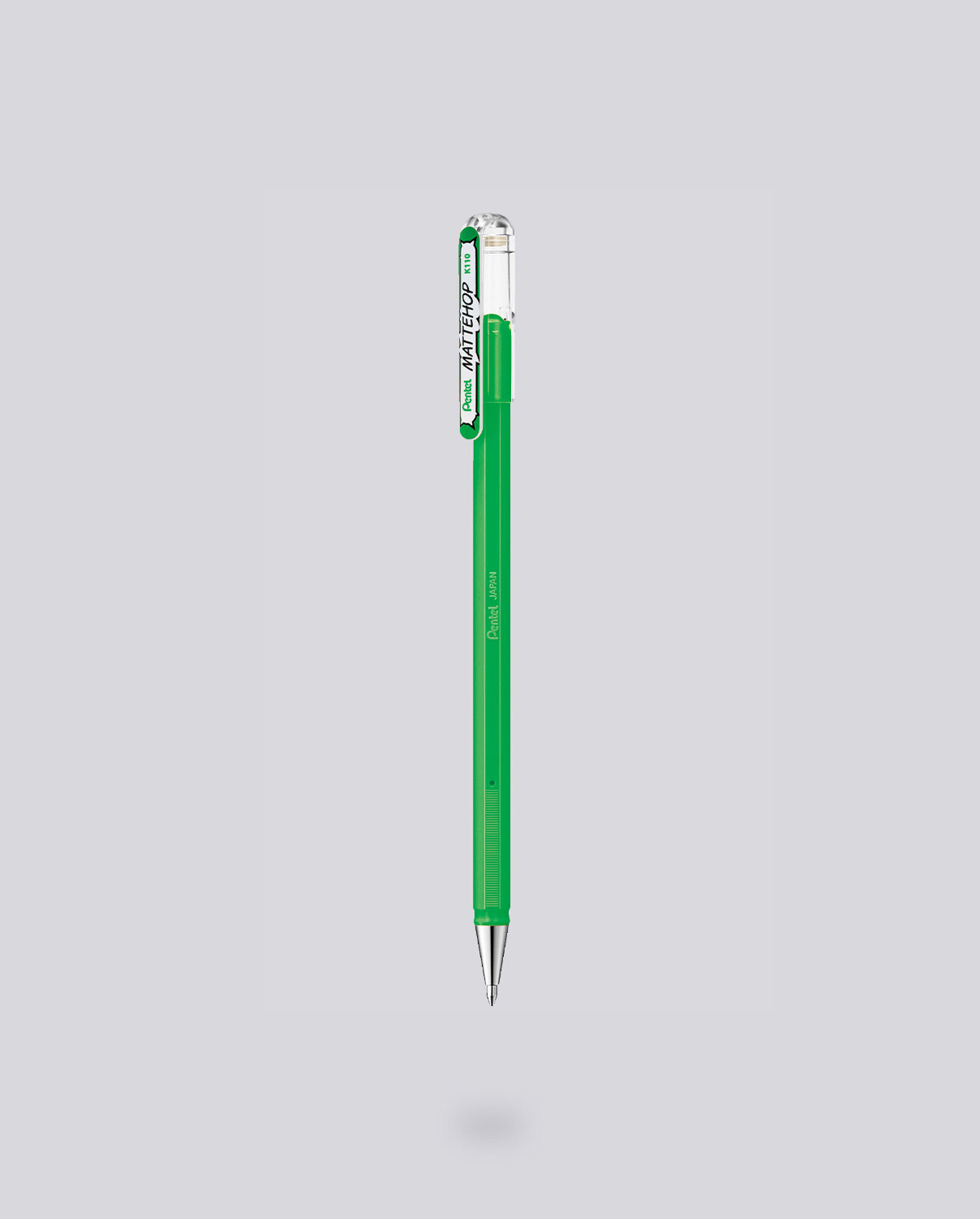Nuuna Gel Tintenroller Mattehop Pentel l K110-VDX 0,5mm Grün