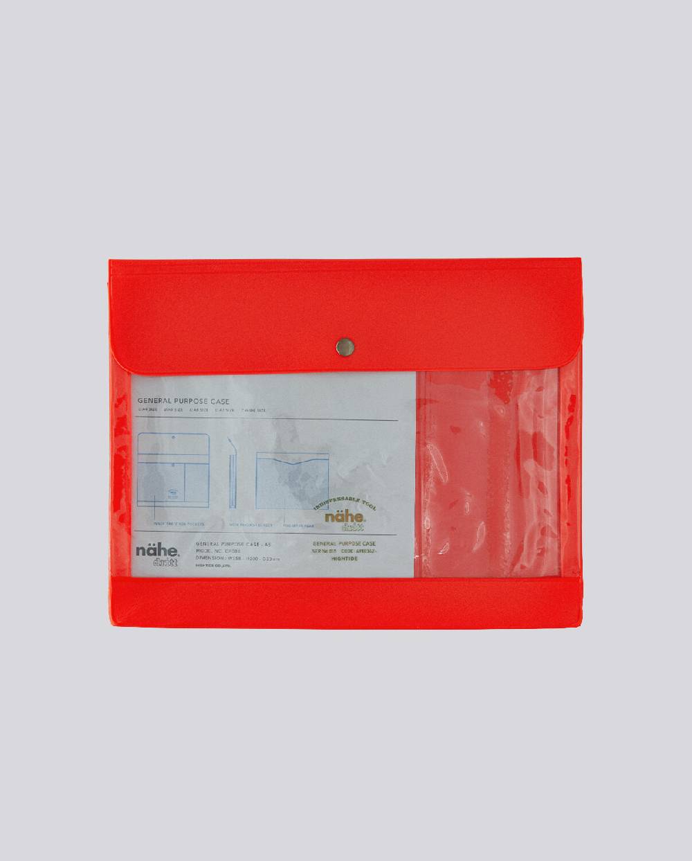 Nuuna General Purpose Case A5 Nähe Rot