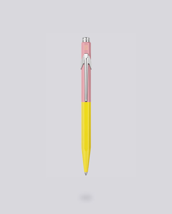 Nuuna Kugelschreiber Caran D'Ache 849 Paul Smith Edition Chartreuse Rose mit Etui Nur noch ein Tag übrig