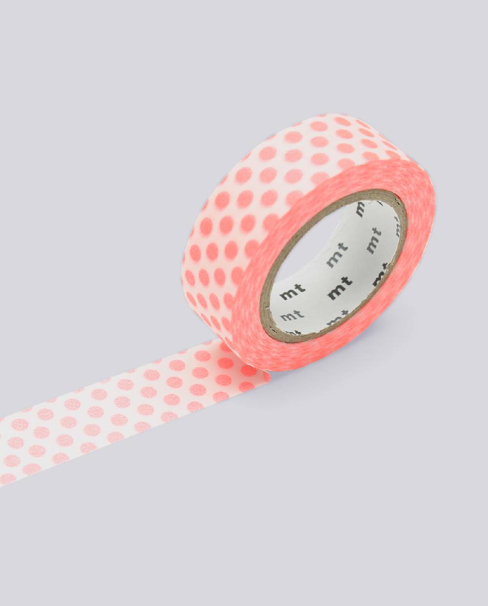 Nuuna Masking Tape mt Dots Shocking Rot