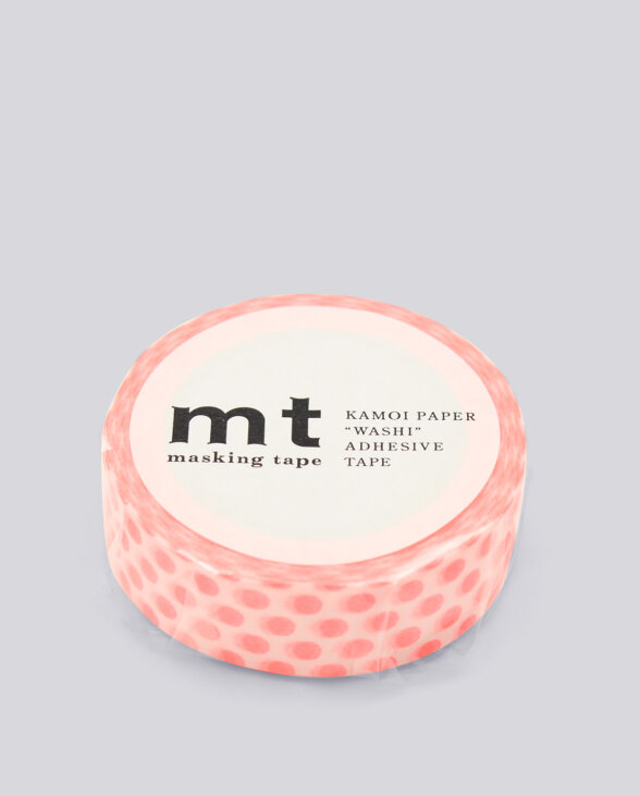 Nuuna Masking Tape mt Dots Shocking Rot 50% Rabatt für begrenzte Zeit