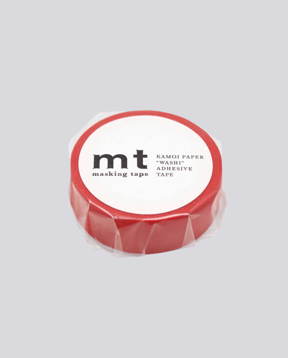 Nuuna Masking Tape mt Rot matt Fabrik Onlineshop