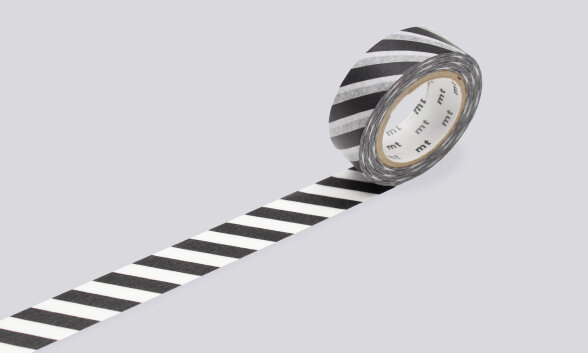 Nuuna Masking Tape mt Stripe Schwarz 2 Saisonschlussverkauf