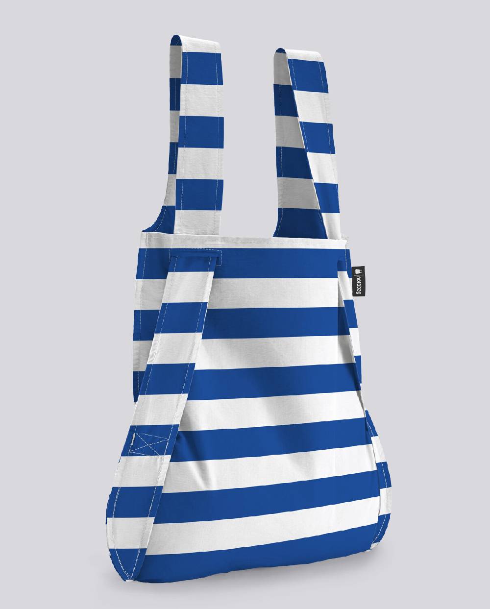 Nuuna Tasche und Rucksack Notabag Marine Streifen
