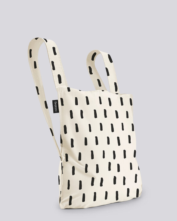 Nuuna Tasche und Rucksack Notabag Schwarz Brush Online Outlet