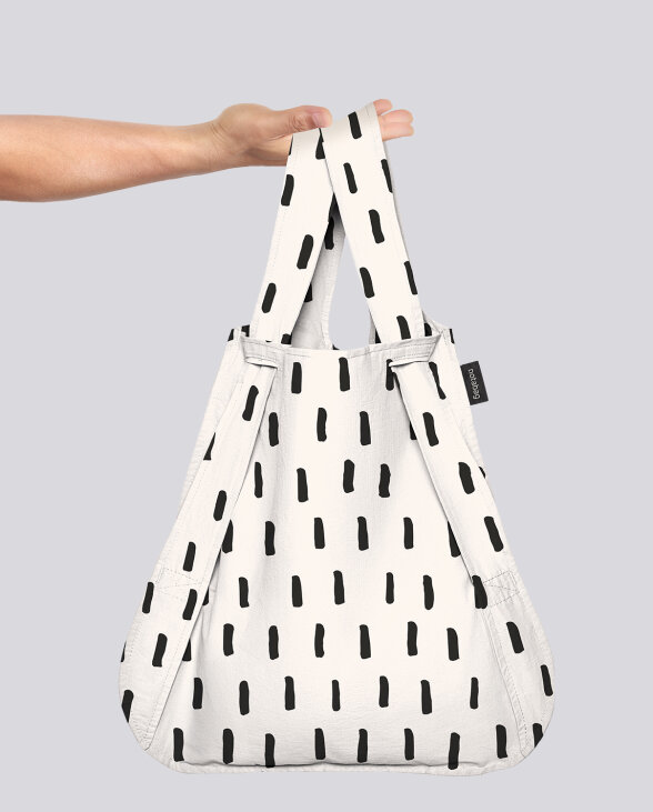 Nuuna Tasche und Rucksack Notabag Schwarz Brush Online Outlet