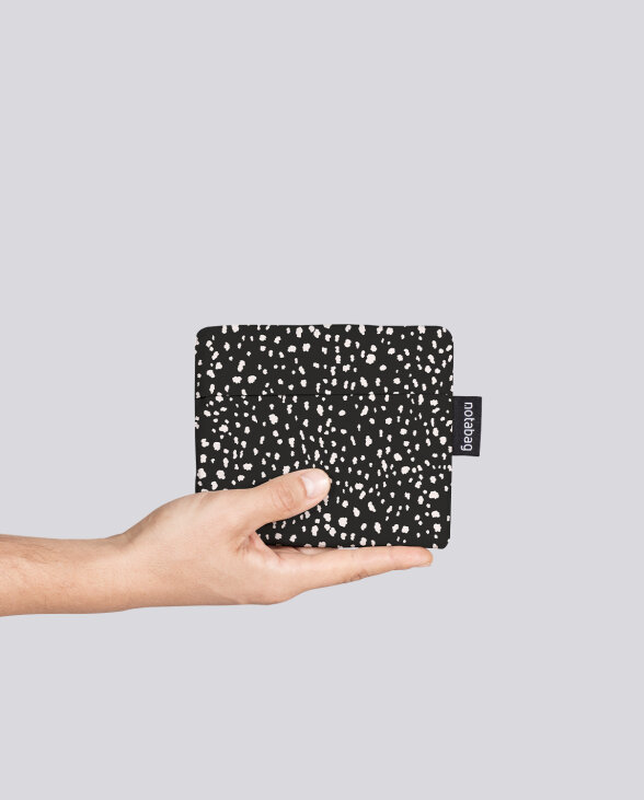 Nuuna Tasche und Rucksack Notabag Schwarz Sprinkle Zeitlich begrenztes Angebot