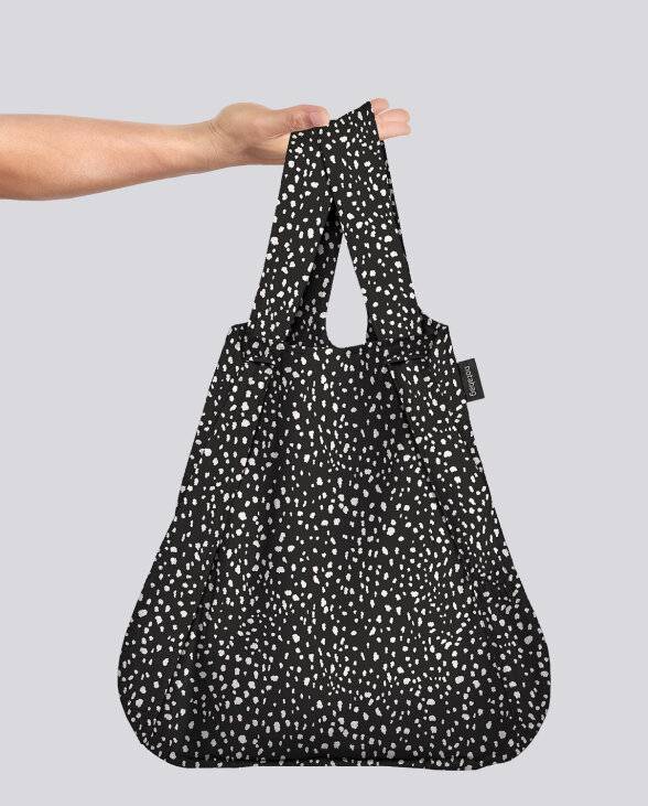 Nuuna Tasche und Rucksack Notabag Schwarz Sprinkle Zeitlich begrenztes Angebot