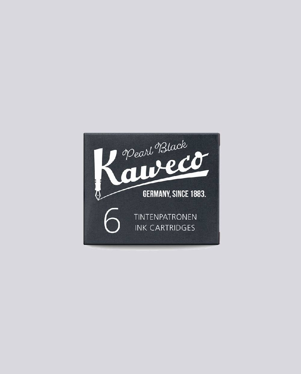 Nuuna Tintenpatronen Kaweco Pearl Black 6 St