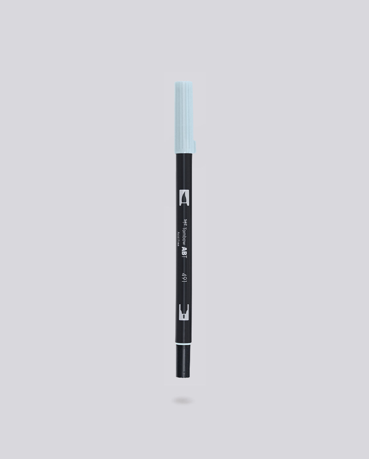 Nuuna Dual Brush Pen Tombow 491 Glacier Blue
