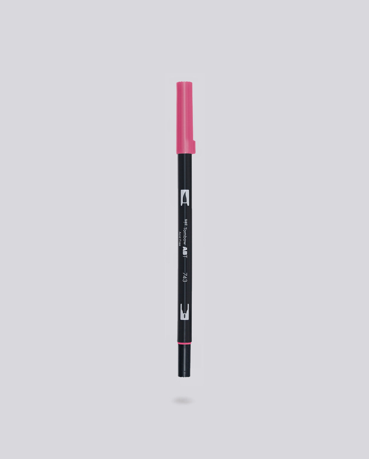 Nuuna Dual Brush Pen Tombow 743 Hot Pink