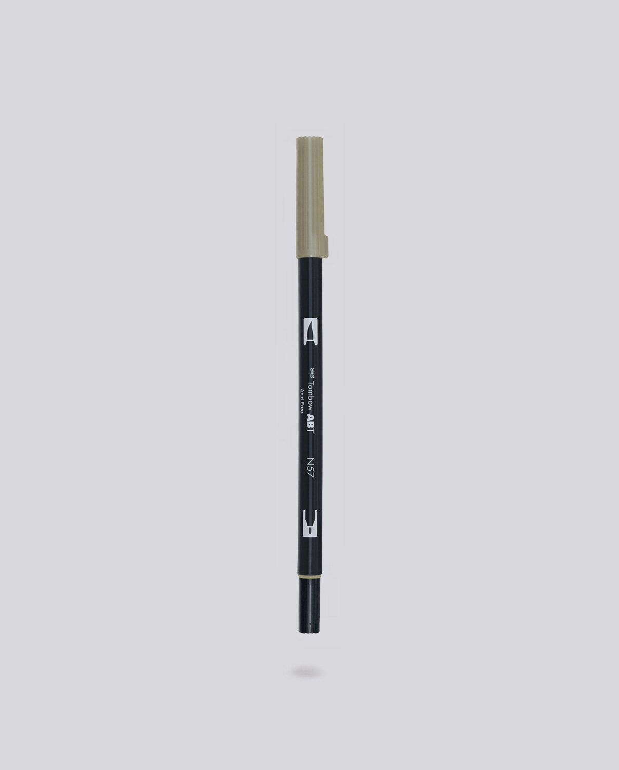 Nuuna Dual Brush Pen Tombow N57 Warm Grey 5
