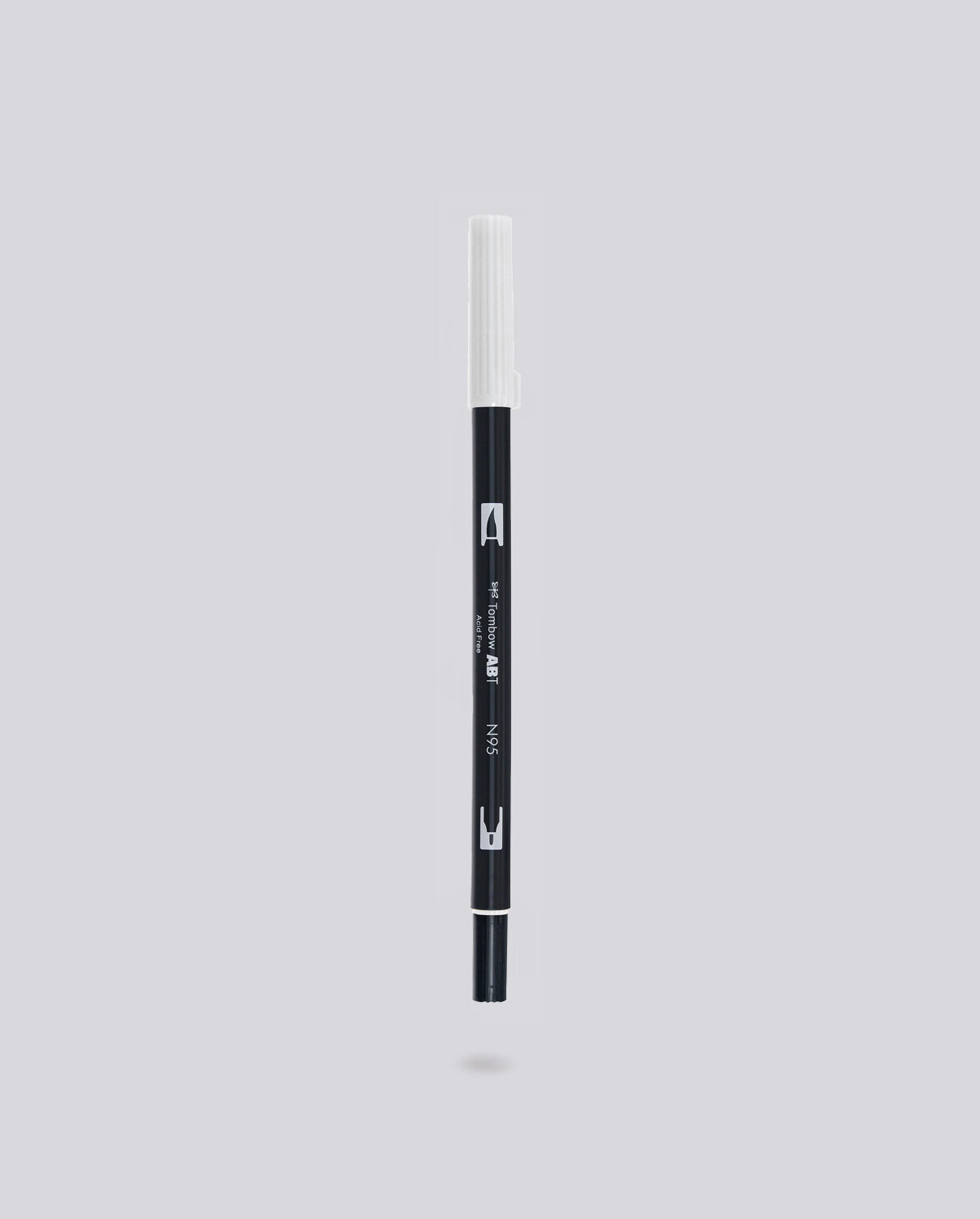 Nuuna Dual Brush Pen Tombow N95 Cool Grey 1