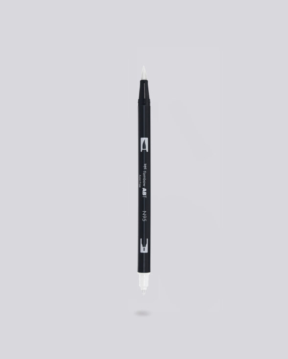Nuuna Dual Brush Pen Tombow N95 Cool Grey 1 Kostenloser Versand international