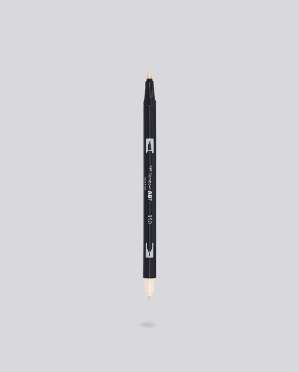 Nuuna Dual Brush Pen Tombow 850 Light Apricot Black Friday Preise