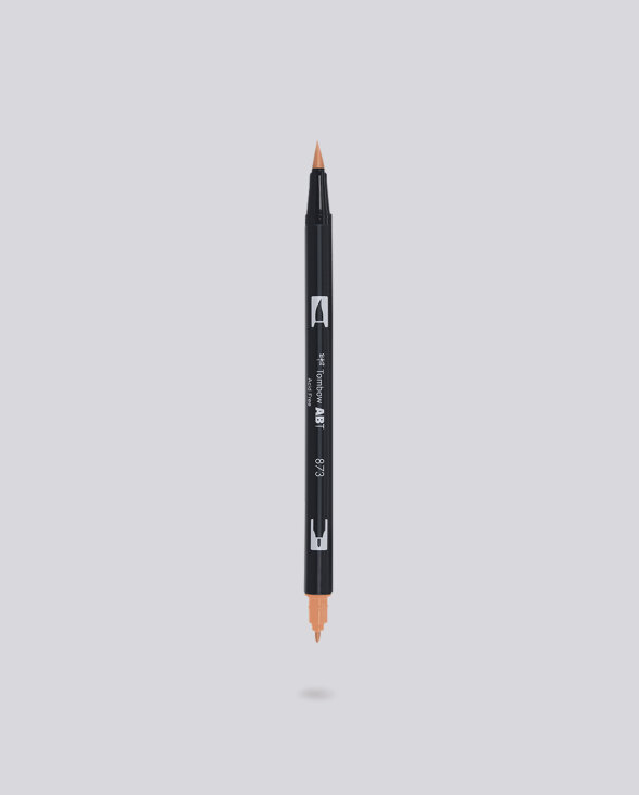 Nuuna Dual Brush Pen Tombow 873 Coral zollfrei