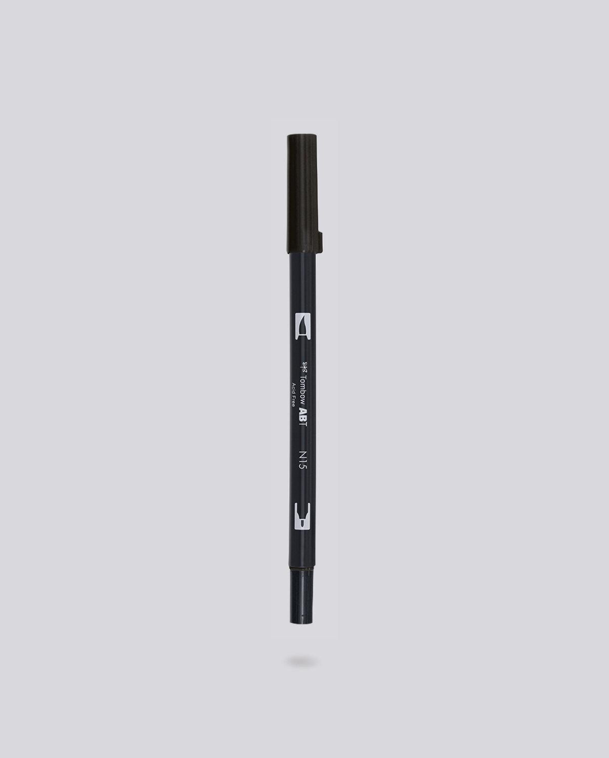 Nuuna Dual Brush Pen Tombow N15 Black