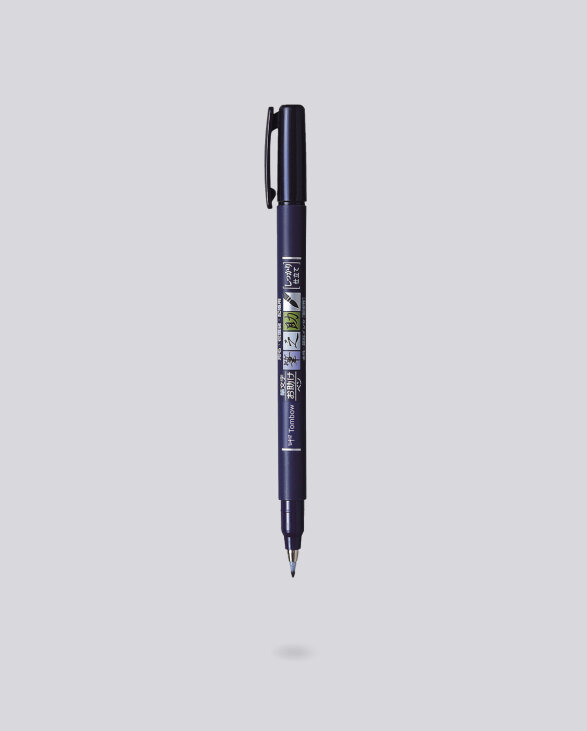 Nuuna Fudenosuke Pen Tombow Hard Type Schwarz Outlet