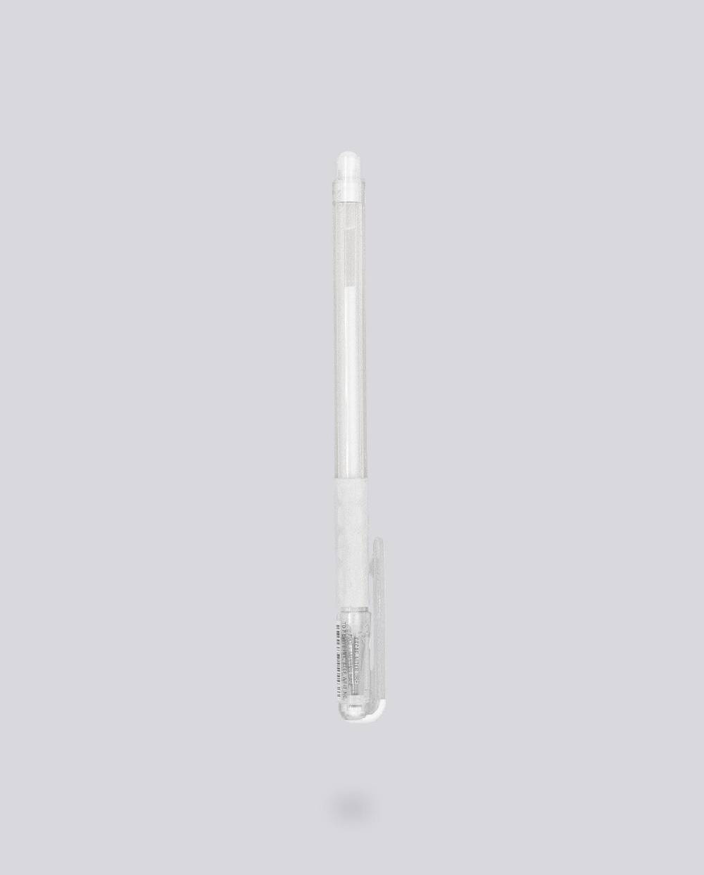 Nuuna Gel Tintenroller Hybrid Gel Grip Pentel K118-LW 0,8mm weiß