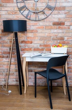 Ragaba WANDA Floor Lamp 45x140cm - White / White Lampshade Online