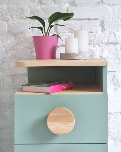 Ragaba DABI Bedside Table 41x50cm Günstiger Verkauf