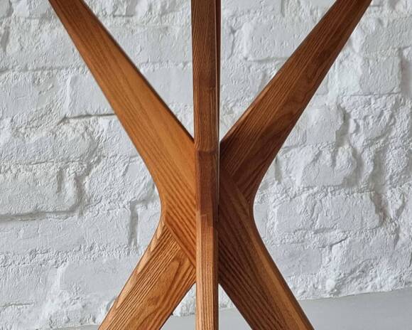 Ragaba JUBI Racetrack Oval Table 75x100cm Oak White Rabatt