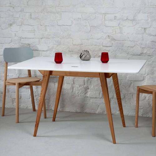 Ragaba ENVELOPE Extendable Dining Table 90x65cm Chalk White Oak Bestseller