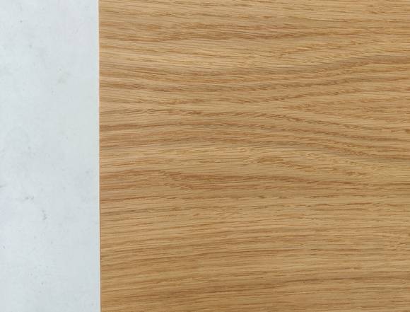 Ragaba NATA Dining Table 140x90cm Brown Beige Base Riesige Ersparnisse