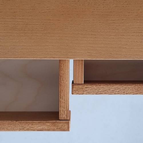 Ragaba LUKA Corner Desk W 135cm x D 85cm Oak Left Side Tiefpreis