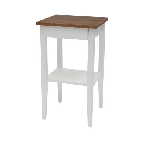 Ragaba ENTLIK Bedside Table 40x35x70cm Smoked Oak Letzte 3 Tage