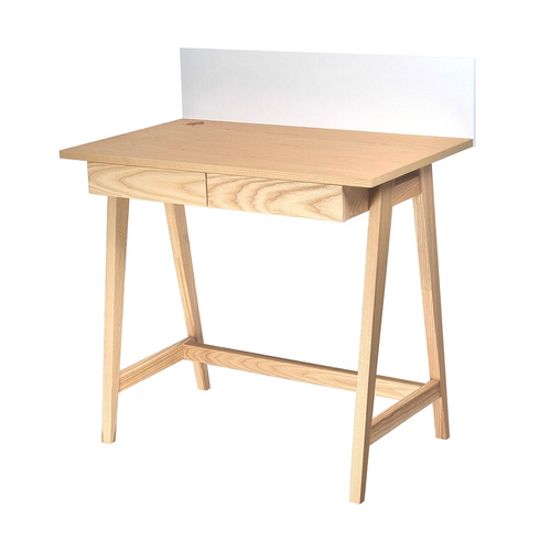 Ragaba LUKA Ashwood Writing Desk 85x50cm with 2 Drawer Neueste Stile