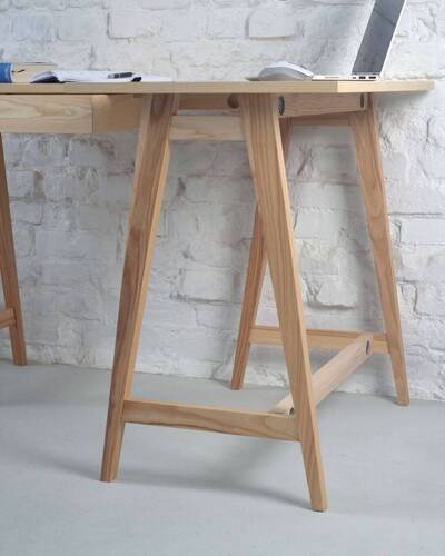 Ragaba LUKA Ash L-Shaped Desk W115cm x D85cm Right Hand Letzte 2 Tage