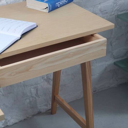 Ragaba LUKA Ash L-Shaped Desk W135cm x D85cm Left Hand Letzter Tag