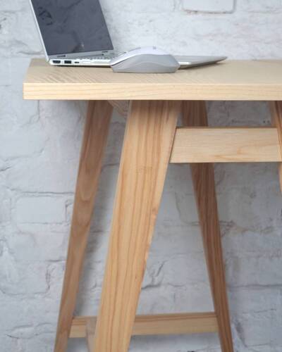 Ragaba LUKA Ash L-Shaped Desk W135cm x D85cm Left Hand Letzter Tag