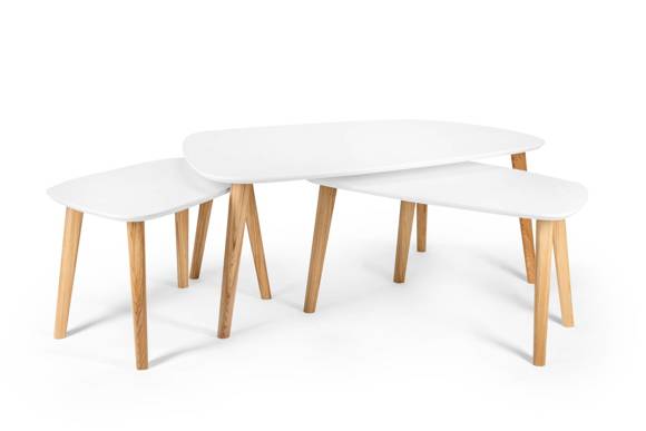 Ragaba Endocarp Coffee Table W80 x D48 x H40cm Ashwood Zeitbegrenzte Promotion
