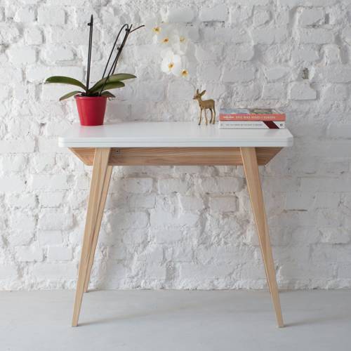Ragaba ENVELOPE Extentable Console Table 45x90cm White Bis zu 65% Rabatt