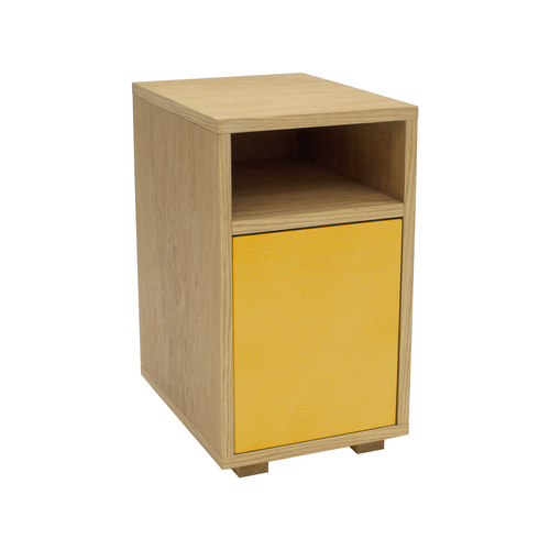 Ragaba SLIM Bedside Table W 30cm x D 40cm Brown Beige Vierteljährliche Förderung