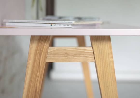 Ragaba LUKA Ashwood Corner Desk W115cm x D85cm Sage Green Right Side Fabrikladen