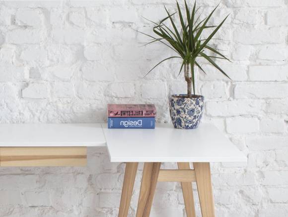 Ragaba LUKA Ashwood Corner Desk W115cm x D85cm Sage Green Right Side Fabrikladen