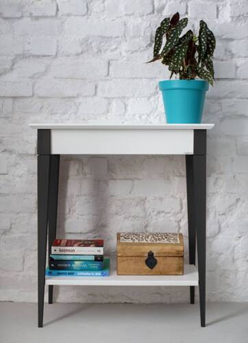 Ragaba MIMO Console Table 85x35cm Black Legs Sea Green Black Friday Preise