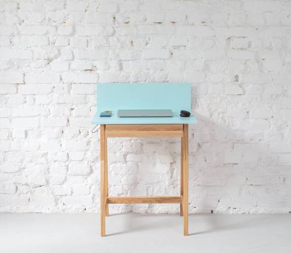 Ragaba LUKA Writing Desk 65x50cm with Drawer Oak Broom Yellow Angebote